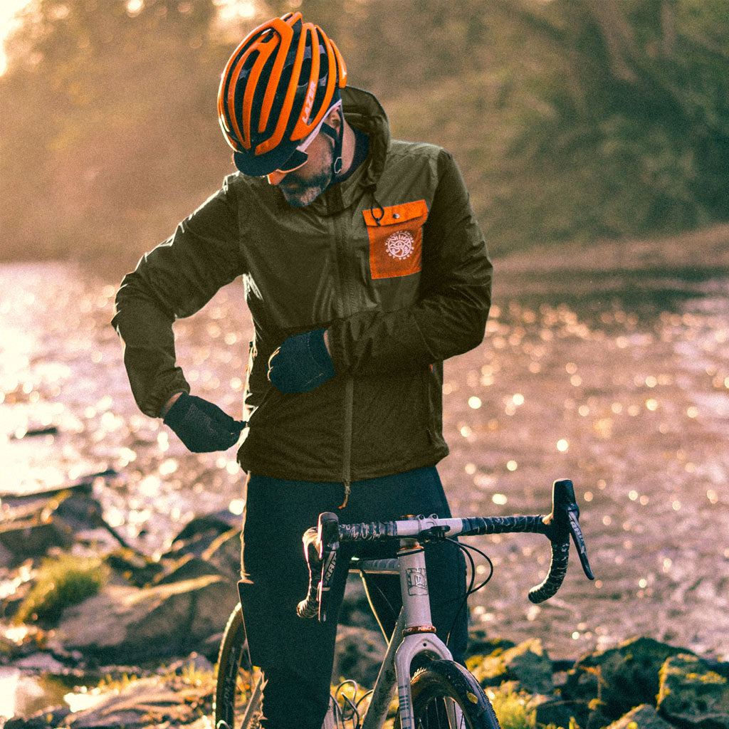 Polaris Strata Women's Packable Waterproof Cycling Jacket, Riding, Black /  Aqua. | eBay