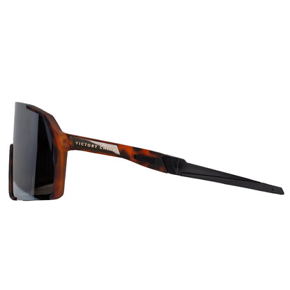 A.P.E. Optics Vega Evo Cycling Sunglasses (Matte Tortoiseshell w/ Silver Lens) (Copy)