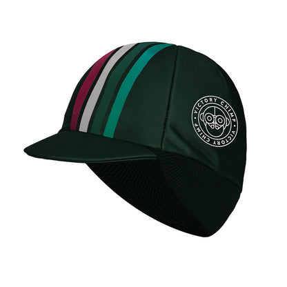 Belgian Style Winter Cycling Cap (Forest Green)