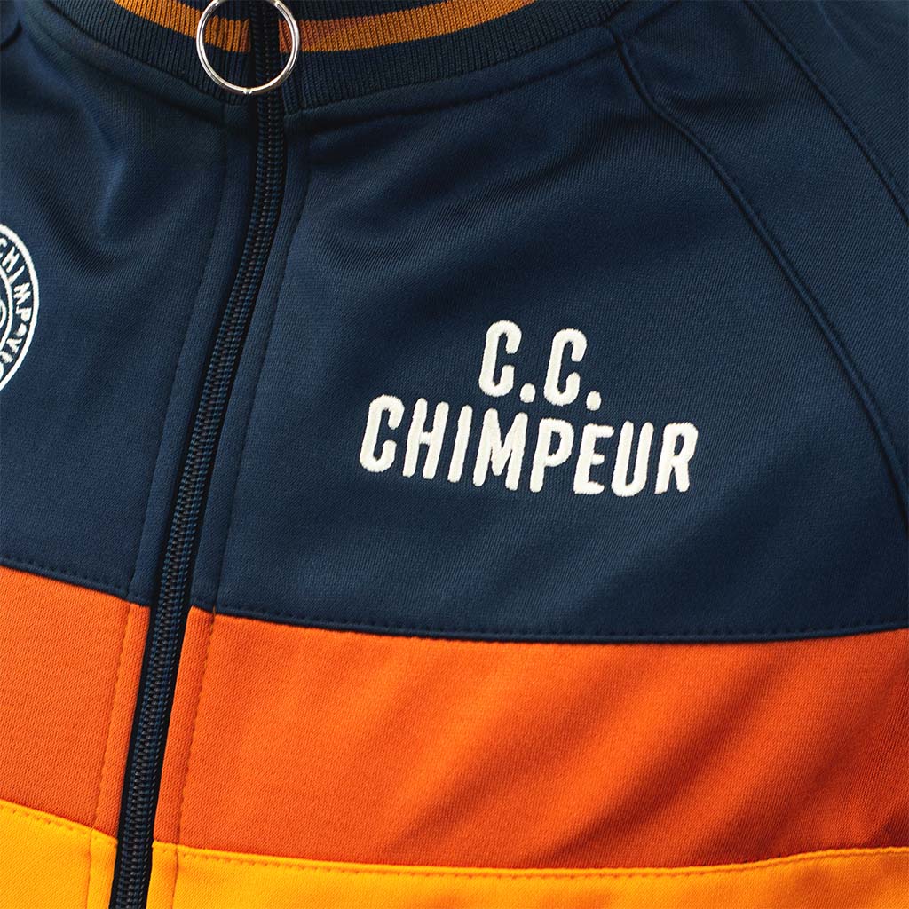 CC Chimpeur Full Zip Track Top (Navy/Ochre)