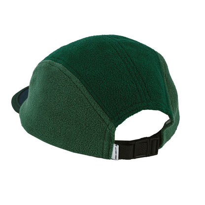 Out There Fleece 5 Panel Trail Cap (Forest/Wine)