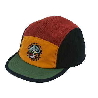 Out There Fleece 5 Panel Trail Cap (Mars/Ochre)