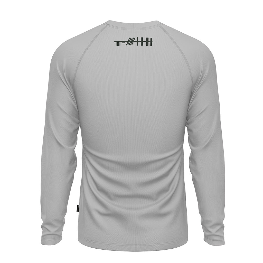 Out There LS Trail Shirt (Logo Grey)