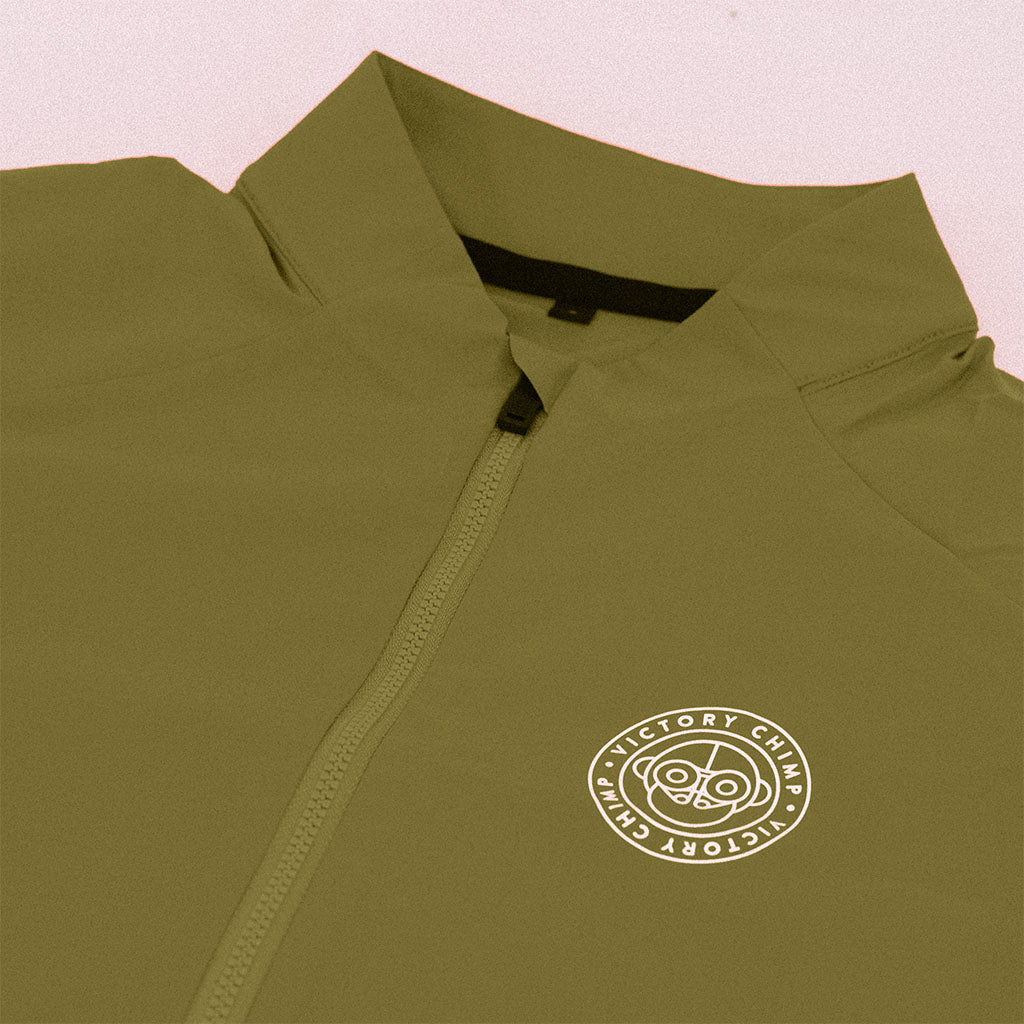 Signature Packable Wind Jacket (Olive Green)