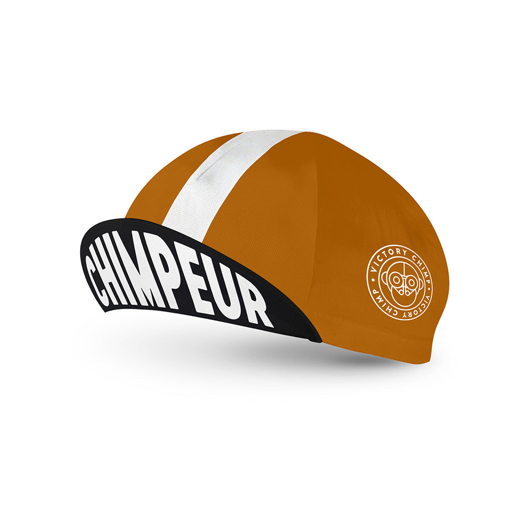 Signature Chimpeur Cotton Cycling Cap (Ochre)