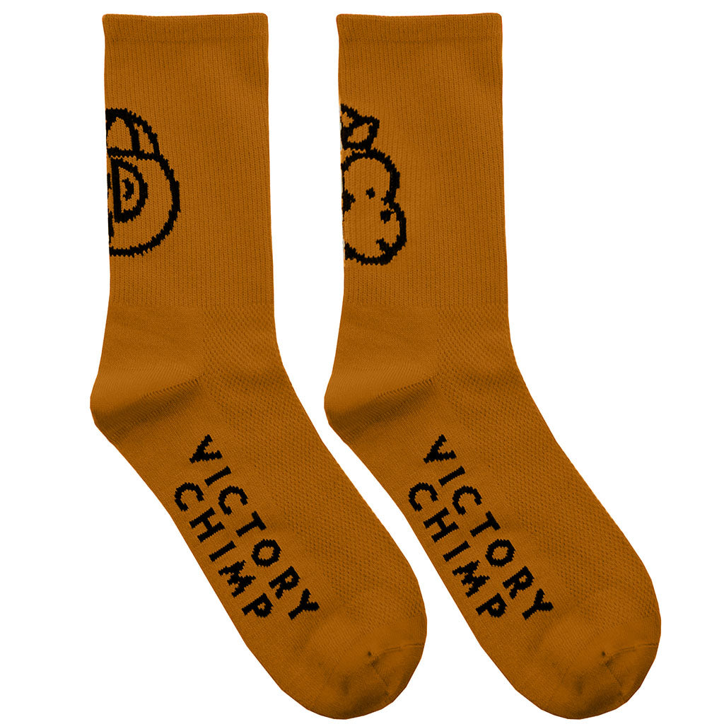 Signature Chimpeur High Top Socks (Ochre)