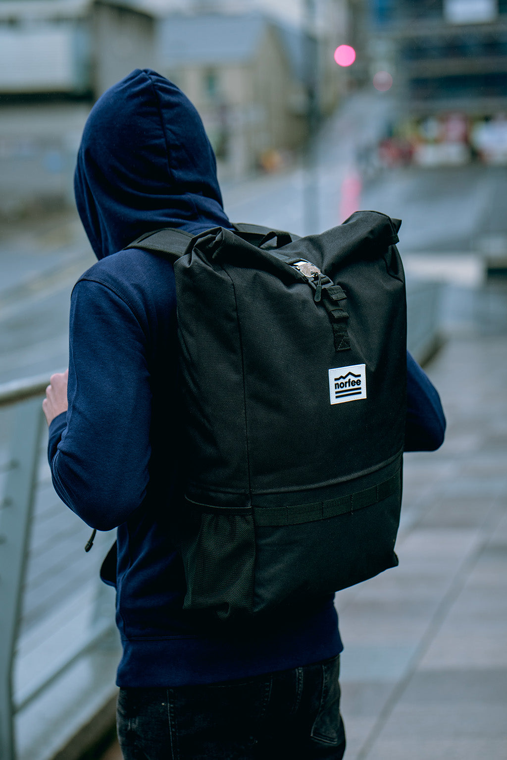 North face roll top on sale bag